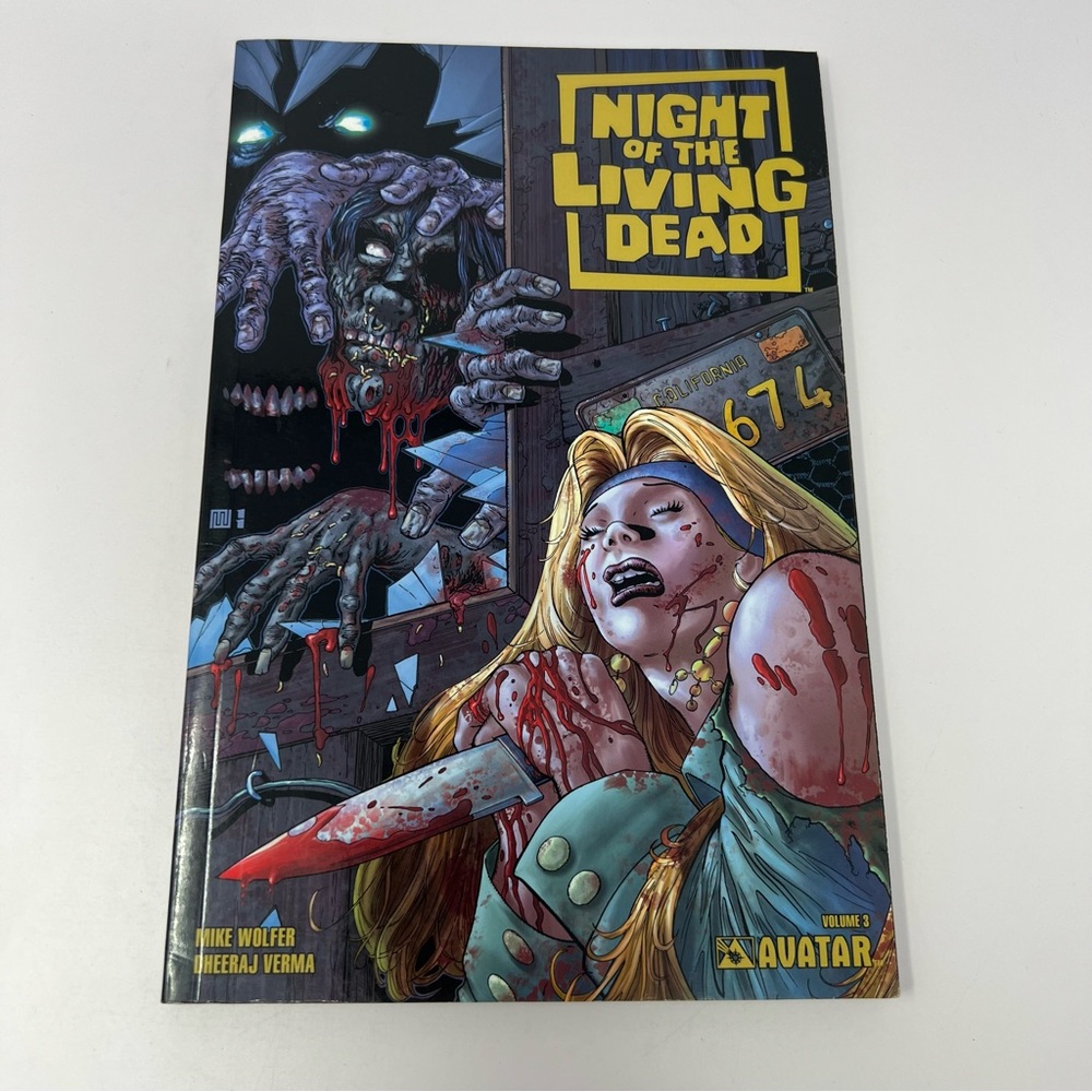 Night Of The Living Dead TPB Graphic Novel Vol 3 Avatar Mike Wolfer Dheeraj Verm